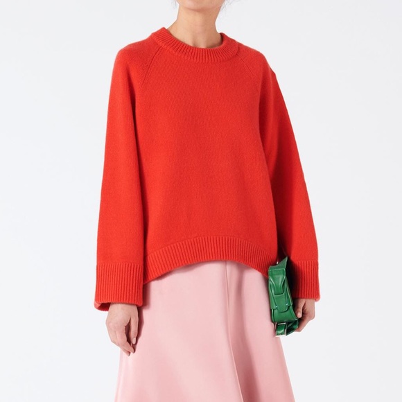 Tibi Sweaters - Tibi Cashmere Cocoon Pullover